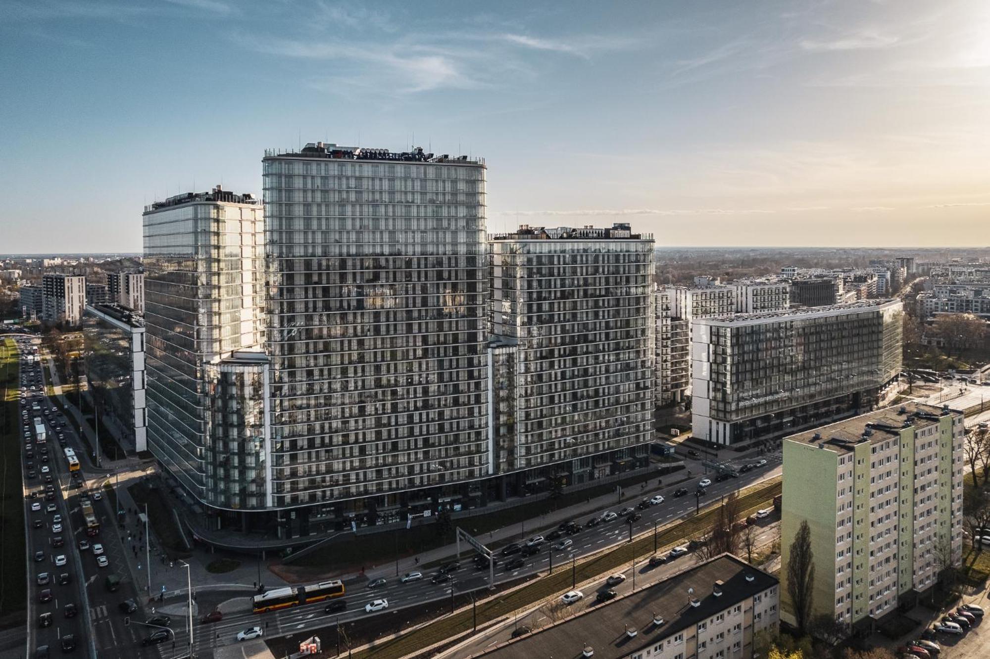 Kasprzaka 29 Wola Tower Free Garage By Perfect Apart Warsaw Exterior photo