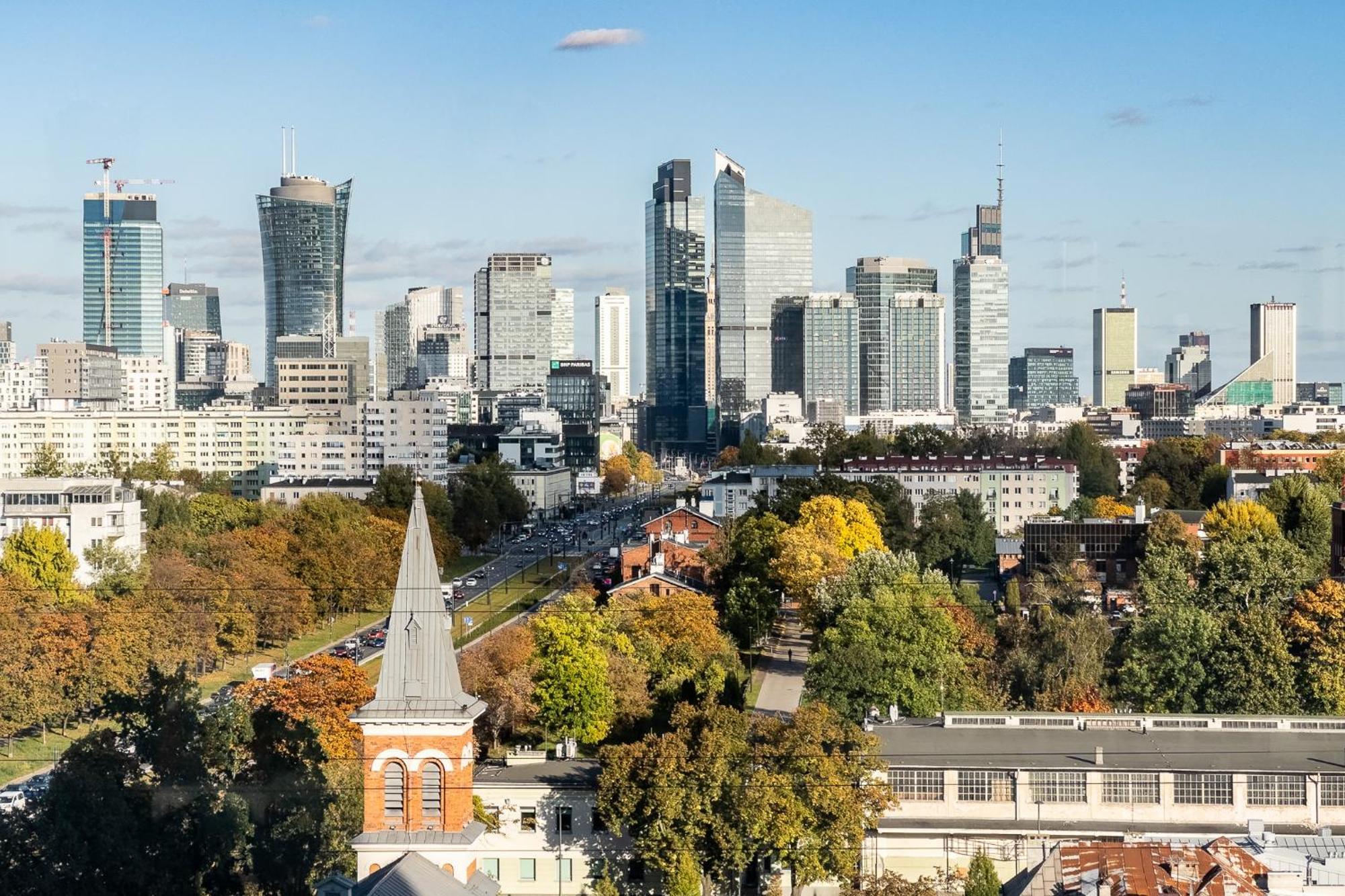 Kasprzaka 29 Wola Tower Free Garage By Perfect Apart Warsaw Exterior photo